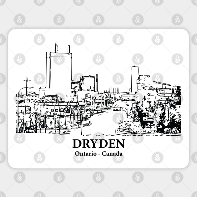 Dryden - Ontario Magnet by Lakeric